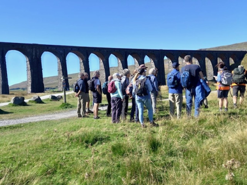 RHD viaduct in amazing weather 